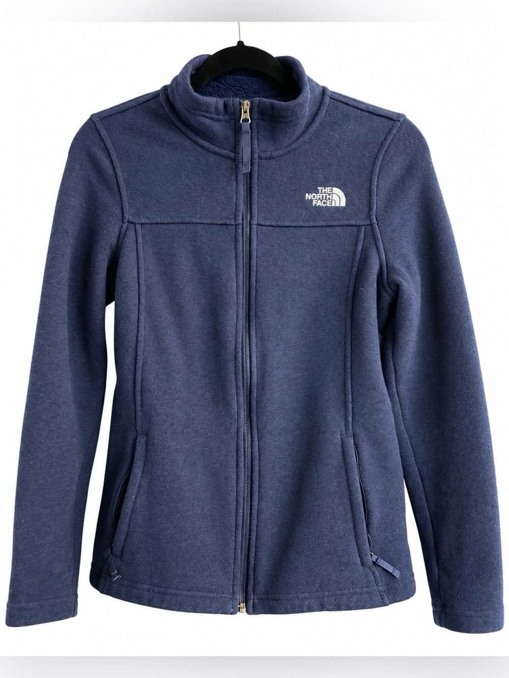 The North Face Agave Full Zip Fleece Jacket Women’s M Navy Blue